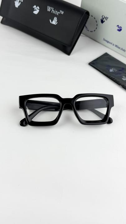 Off White Frame Sunglass