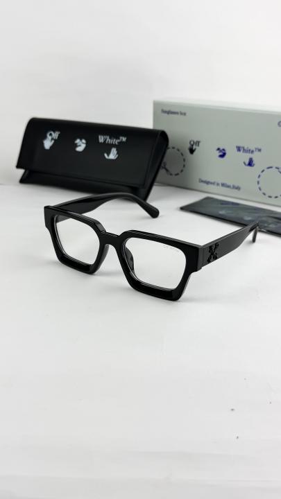 Off White Frame Sunglass