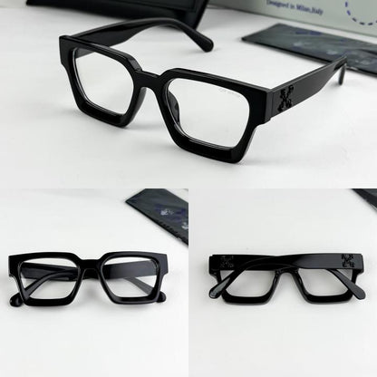 Off White Frame Sunglass